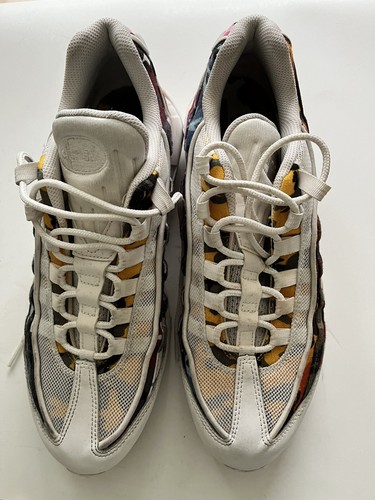 Nike Air Max 95 “ERDL Party” Size 11 AR4473-100 Brand New White/Multi-Color EUC - Picture 1 of 8