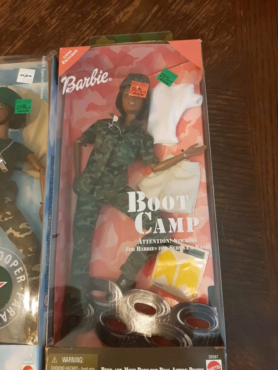 コミック・アニメ Barbie Paratrooper AAFES Special Edition Barbie PARATROOPER Military ARMY AIRBORNE AAFES Special Ed