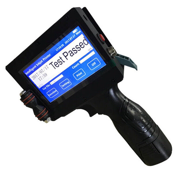 Handheld Thermal Inkjet Printer with Ultra Premium Solvent Ink