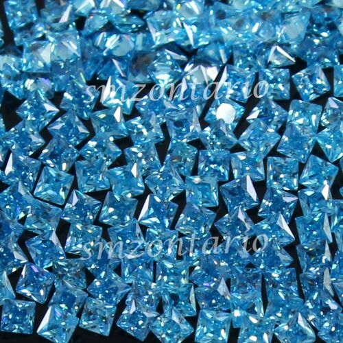 Natural Certificado Brasil Azul Aguamarina 2.20 MM Princesa Piedras Preciosas...