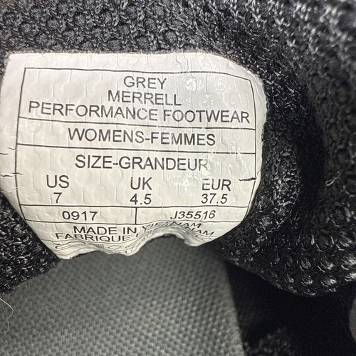 Scarpe da trekking Merrell donna Siren Edge 3 J35516 grigio blu misura 7/37,5 Vibram - Foto 10 di 10