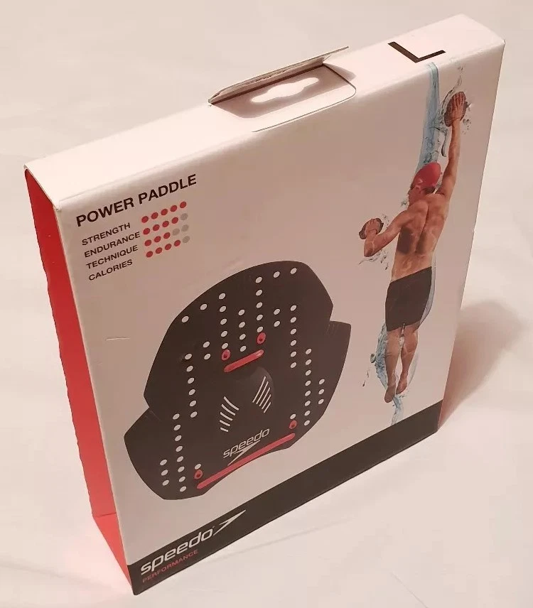 Reduced New Speedo Performance Power Paddle AU Grey Brand New Size Large