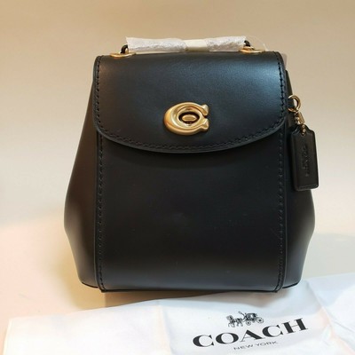 Coach Parker 16 Backpack, Leather, Mini, Convertible, NWT ...