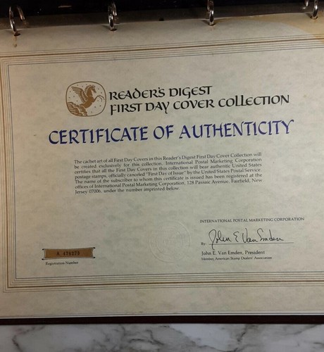 Reader's Digest First Day Covers Collection Book with over 50 first covers - Picture 7 of 7