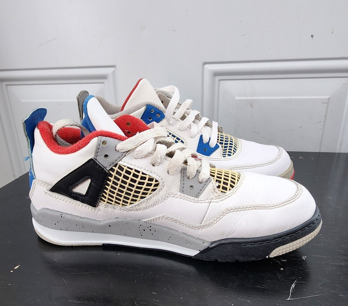 Size 4.5 (GS) - Jordan 4 Retro SE Low What The 4 | eBay