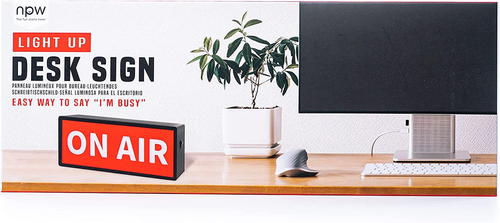 on air sign LED Retro Light, Recording Studio Light (Youtube, Podcast, Twitch, Z - Bild 6 von 12