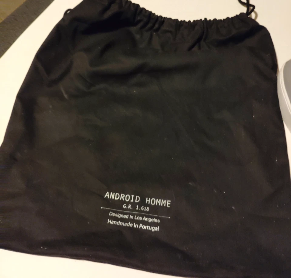 Android Homme FORMA J823XO Gris Cuero Gamuza Hombres’s Zapatos de Skate Talla 37 Foto 3 de 4