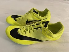 Nike Zoom Rival Volt Mint Foam Track Sprint Spikes New Mens Size 8.5 Womens 10