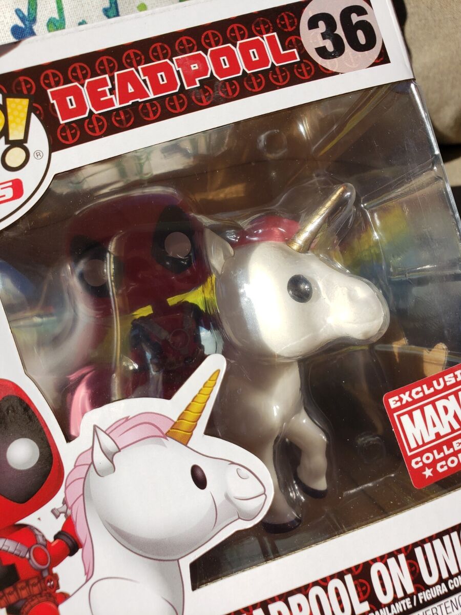 Funko pop 限定版 デッドプール オン ユニコーン ファンコ ポップ Amazon.com: NEW! FUNKO POP! RIDES #36 Excusive Marvel