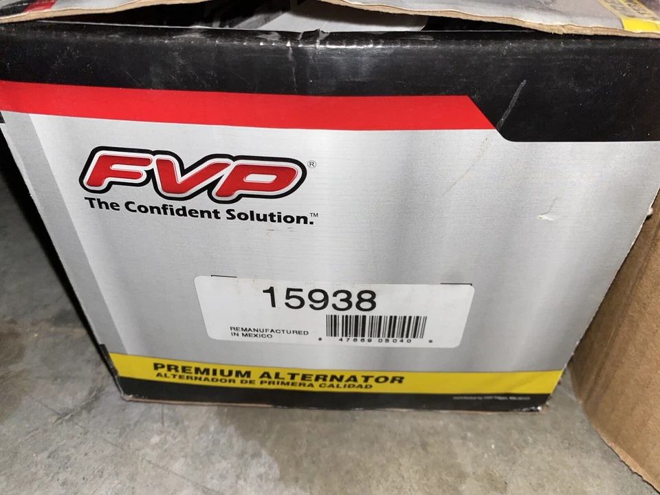 FVP Premium Alternator -15938 Remanufactured Nissan Open Box - Image 3 of 4