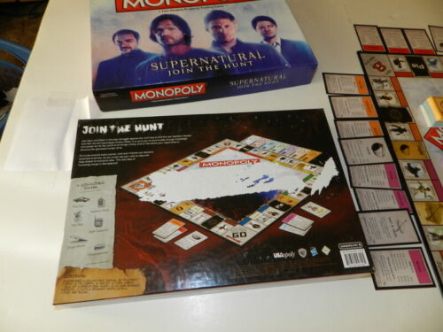 USAOPOLY Monopoly: Supernatural Join the Hunt No Instructions Included Used - Picture 3 of 10