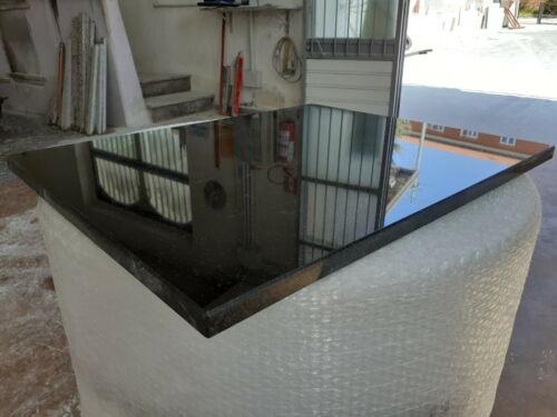 Base in granito nero 50x50,sotto pentola,tagliere tavolo stemperare cioccolato - Foto 6 di 6