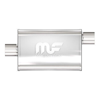 Magnaflow 11226 High-Flow Performance Muffler 4x9x14 Oval 2.5/" Offset//Center