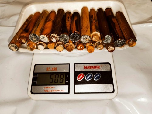 Bakelite rod الباكليت كاتالين Katalin Futuran Soviet USSR 95*16mm 508gr - Afbeelding 1 van 10