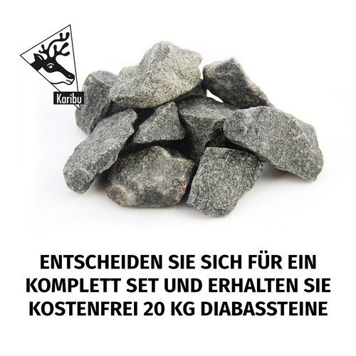 Sauna Außensauna Saunahaus Gartensauna Karibu nordische Fichte Garten Natur - Bild 8 von 13