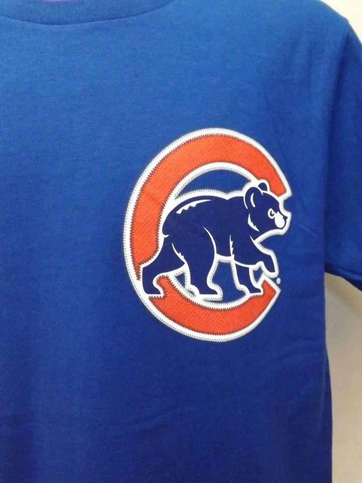 Nueva-Defecto Menor Kris Bryant #17 Chicago Cubs Jóvenes Tallas M-L-XL Majestuosa Camisa Foto 4 de 4