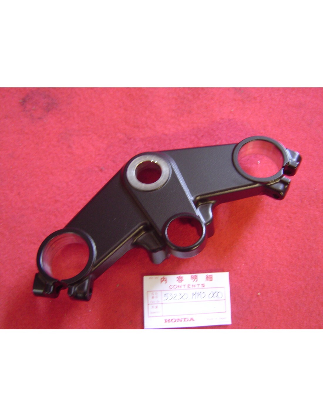 Té de fourche supérieur CBR1000 87-88 Honda pour remplacer une pièce de direction usée