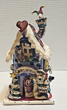 BLUE SKY CORP CLAY WORKS CHRIDTMAS SANTA'S WORKSHOP  2000