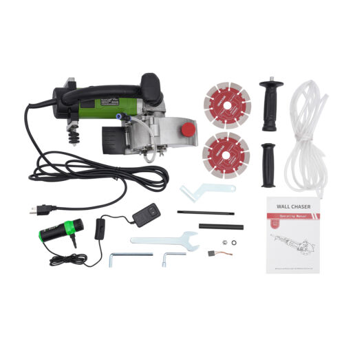 Cacciatore Elettrico Parete Scanalatrice Scanalatrice Acciaio Taglio Calcestruzzo 110V - Foto 3 di 18