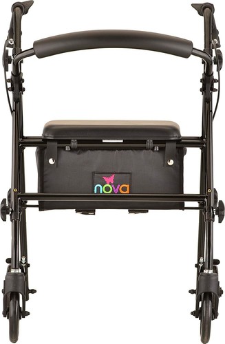 Nova Journey Folding Rolling Mobility Walker Rollator - 4 COLOR CHOICE - Picture 17 of 29