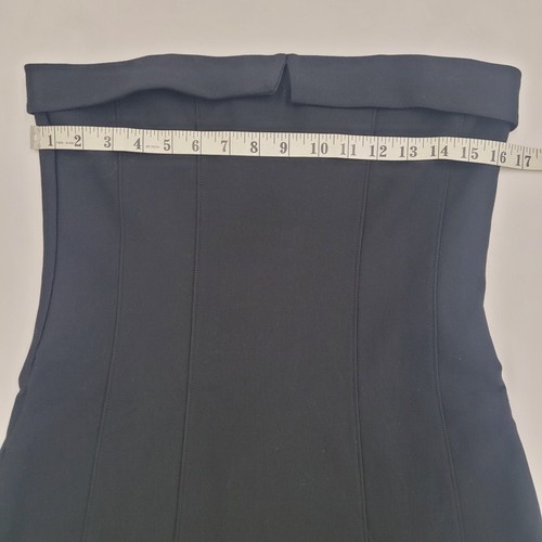 Urban Outfitters Light Before Dark Costa Ponte Bandeau Dress Black Size M - Picture 8 of 12