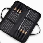 thirty-one gifts Campfire Roasting Sticks Stainless Steel In Zippered Case