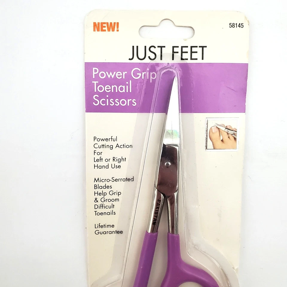 Tijeras de uñas de pie Just Feet Power Grip de Sally Hansen para uso izquierdo o derecho Foto 3 de 4