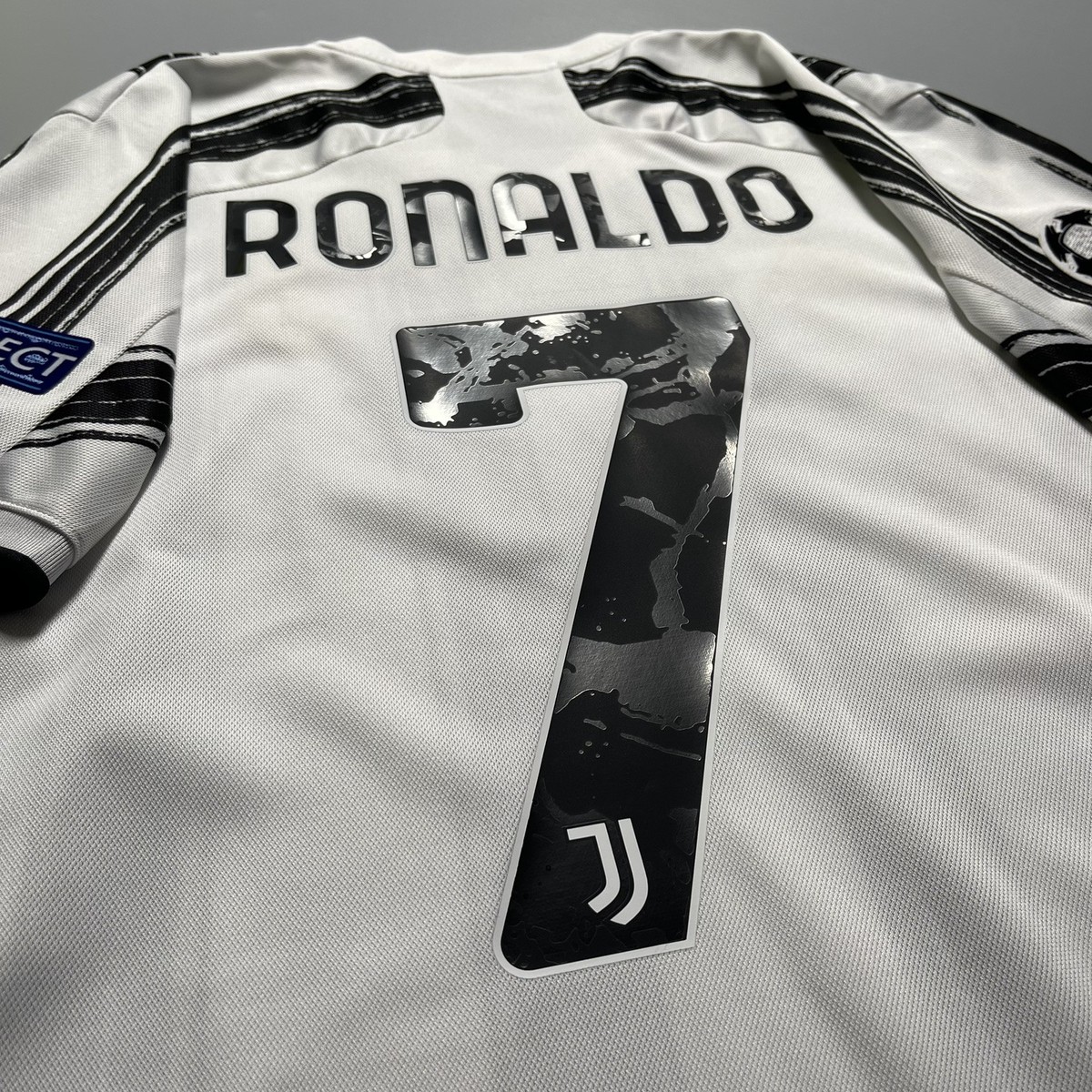 JUVENTUS ADIDAS 2020/2021 FOOTBALL SOCCER HOME JERSEY #7