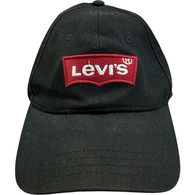 Levis Baseball Cal schwarz Sommer Mütze Cap Levis USA Baseball Snap Back