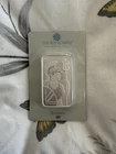 The Royal Mint Britannia Silver Bar 100g .999 Purity, Sealed