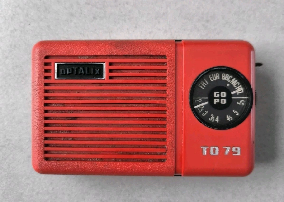 Ancien Poste Radio OPTALIX – Pour Pièces Ou Restauration – Ne Fonctionne Pas