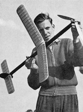 Bauplan Gummimotor- Flugmodell Modellbauplan Freiflugmodell