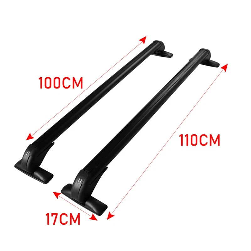 For Toyota Matrix XRS 08-13 43.3" Car Roof Rack Cross Bars Luggage Carrier +Lock - Image 3 of 4