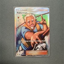 Fisherman SV83/SV94 Hidden Fates Shiny Vault Full Art Shiny Holo Rare on eBay