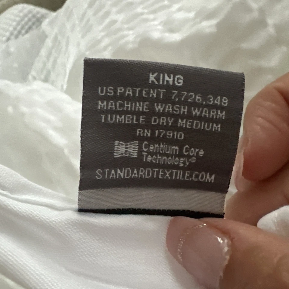 Cobertor texturizado textil estándar (edredón cubierta superior cúmulo, king/queen Foto 4 de 4