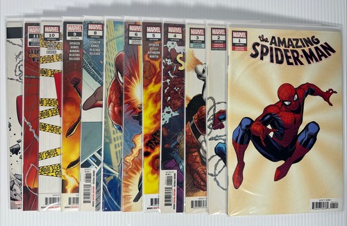 Amazing Spider-Man #1-12 Vol. 5 Jim Cheung Ryan Ottley Varianten Marvel 2018 NM - Bild 14 von 14