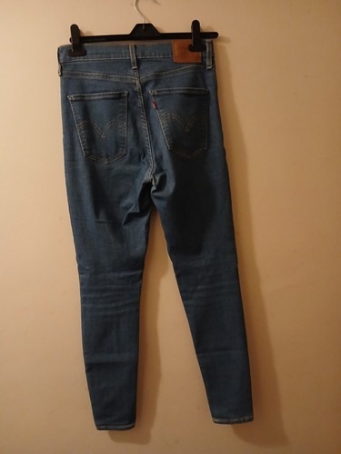 Levi Mile High Super Skinny Jeans, Waist 28, Womens, Blue, Used - Picture 7 of 7