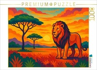 Puzzle Calvendo Du Courage Dans Le CœUr, Du Feu Dans Le Regard - Le Gardien De L