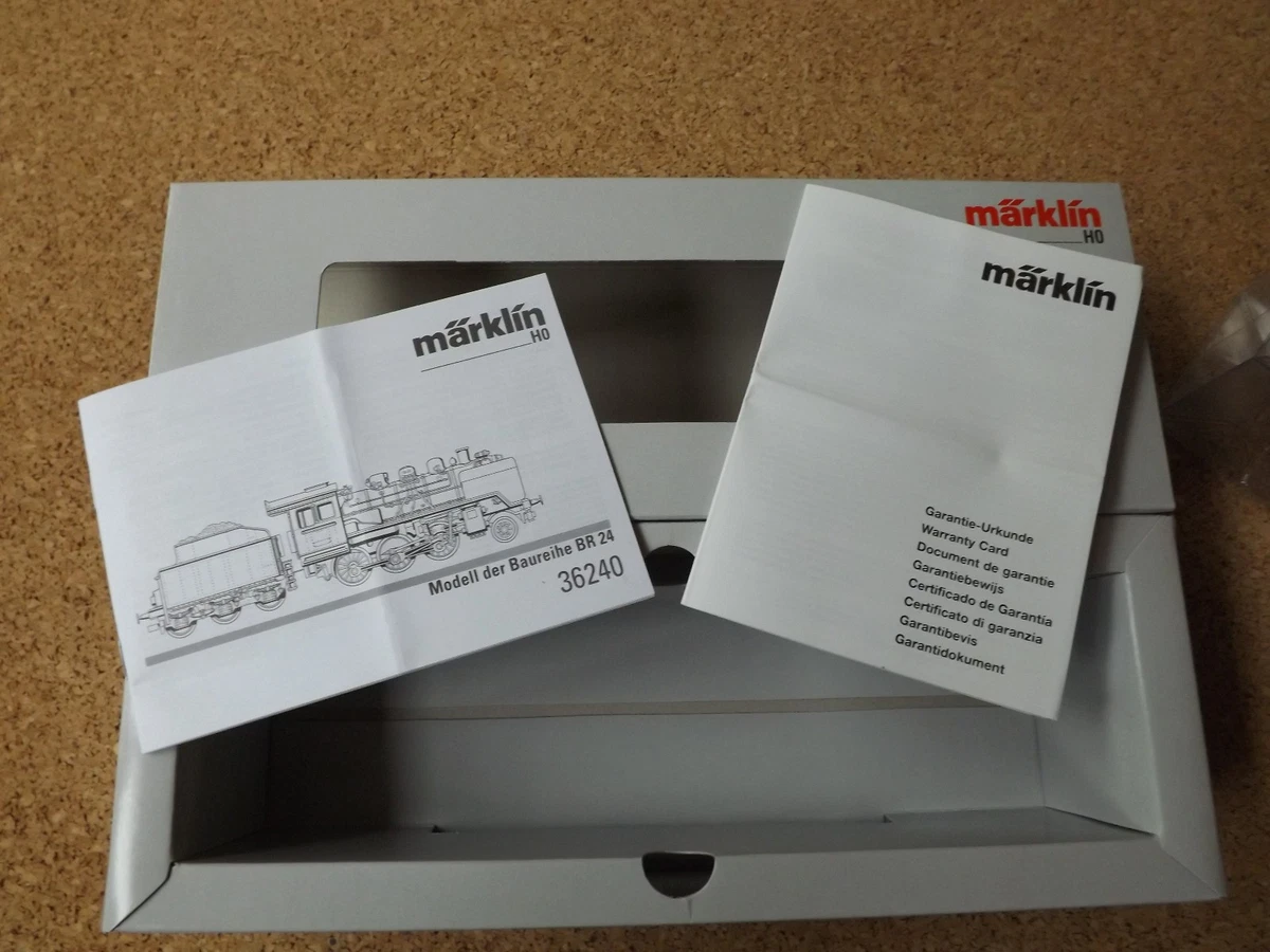 Märklin H0 36240 Dampflok BR 24, DB Ep.III, fx-digital, sehr gut, OVP