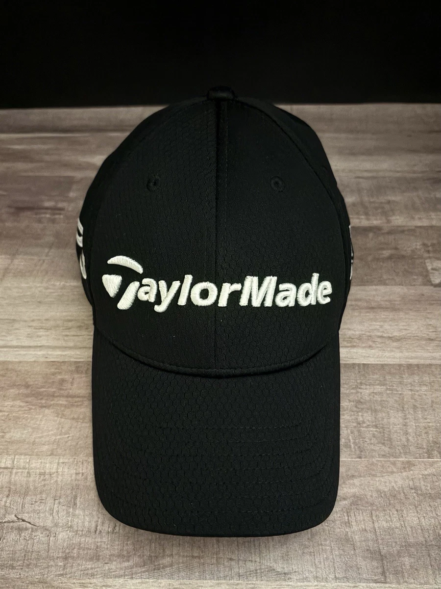 Casquette Taylor Made A-Flex Noir Taille L/XL - Logo Brodé Ajustable Mesh Back