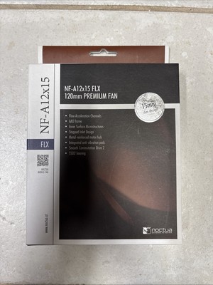 Noctua NF-A12x15 FLX 120mm Premium Fan 120X120X15MM