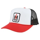 International Harvester IH Logo Rope Trucker Hat, White Foam Front, IH85