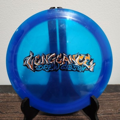 Legacy Discs Blue Vengeance Drew Gibson Signature Series Disc Golf Blue 170g