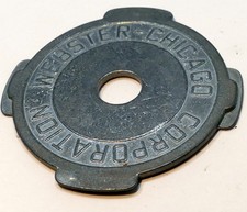 Webster Chicago corporation 45RPM Recod Adapter insert Disc for Talking Machine