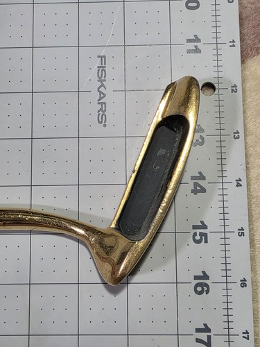 Celebrity 24K Gold Plated Golf Putter, 34" RH. (Not Personalized). GP - Picture 3 of 13