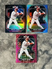 Brock Jones 2022 Prizm Draft Picks Silver & Black Holo SSP - Pink Velocity Prizm