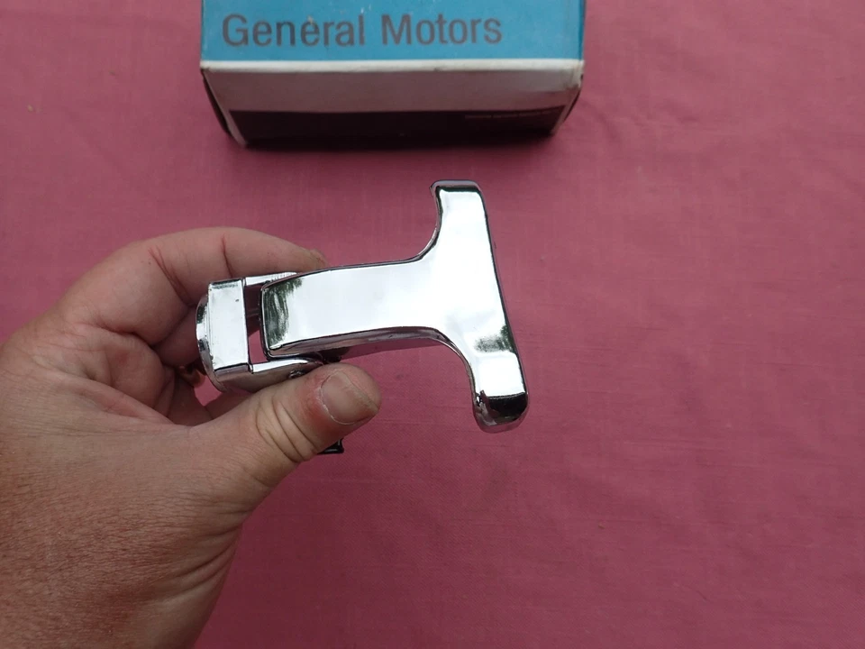 Chevy 1985-96 furgoneta ventana lateral pestillo cromado, ¡nuevo en stock! 14017498 G10 Foto 2 de 4