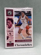 2021-22 Panini Chronicles Draft Picks Scottie Barnes #7 Rookie RC