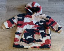 BNWT M&S Boys Warm Fleece Dressing Gown Age 5-6 Years
