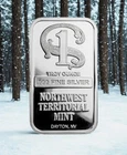 Northwest Mint FINE 1 Troy Oz Silver Plating Metal Bar For Collecting